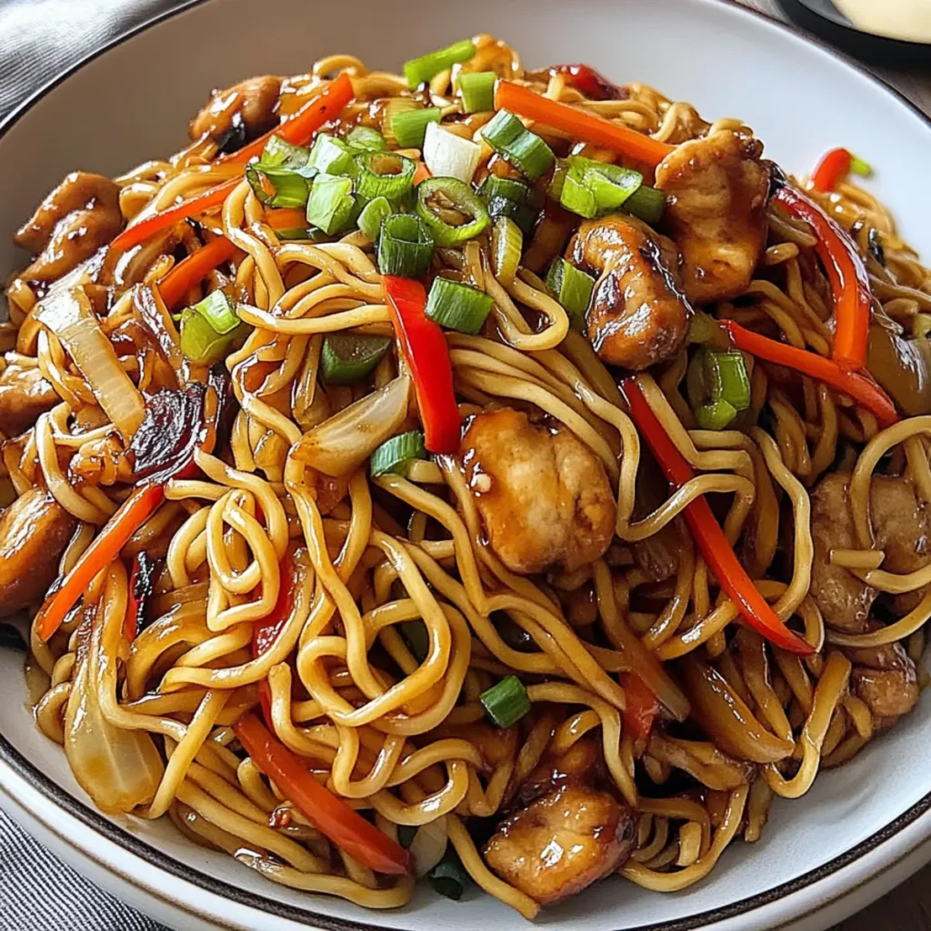 Simple Yakisoba Noodles