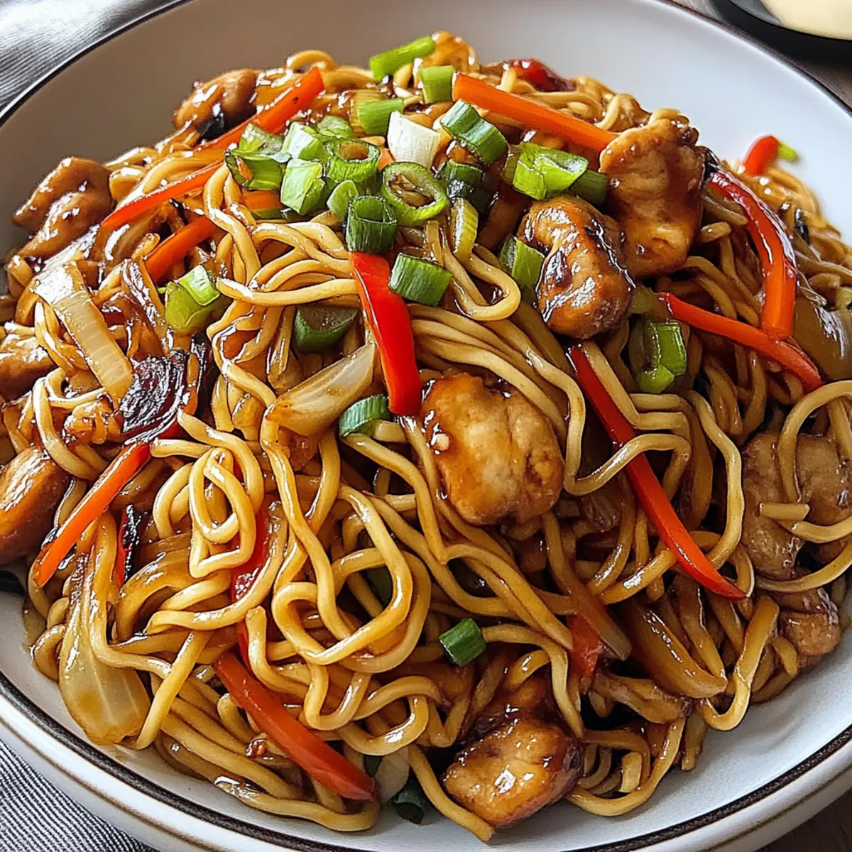 Simple Yakisoba Noodles