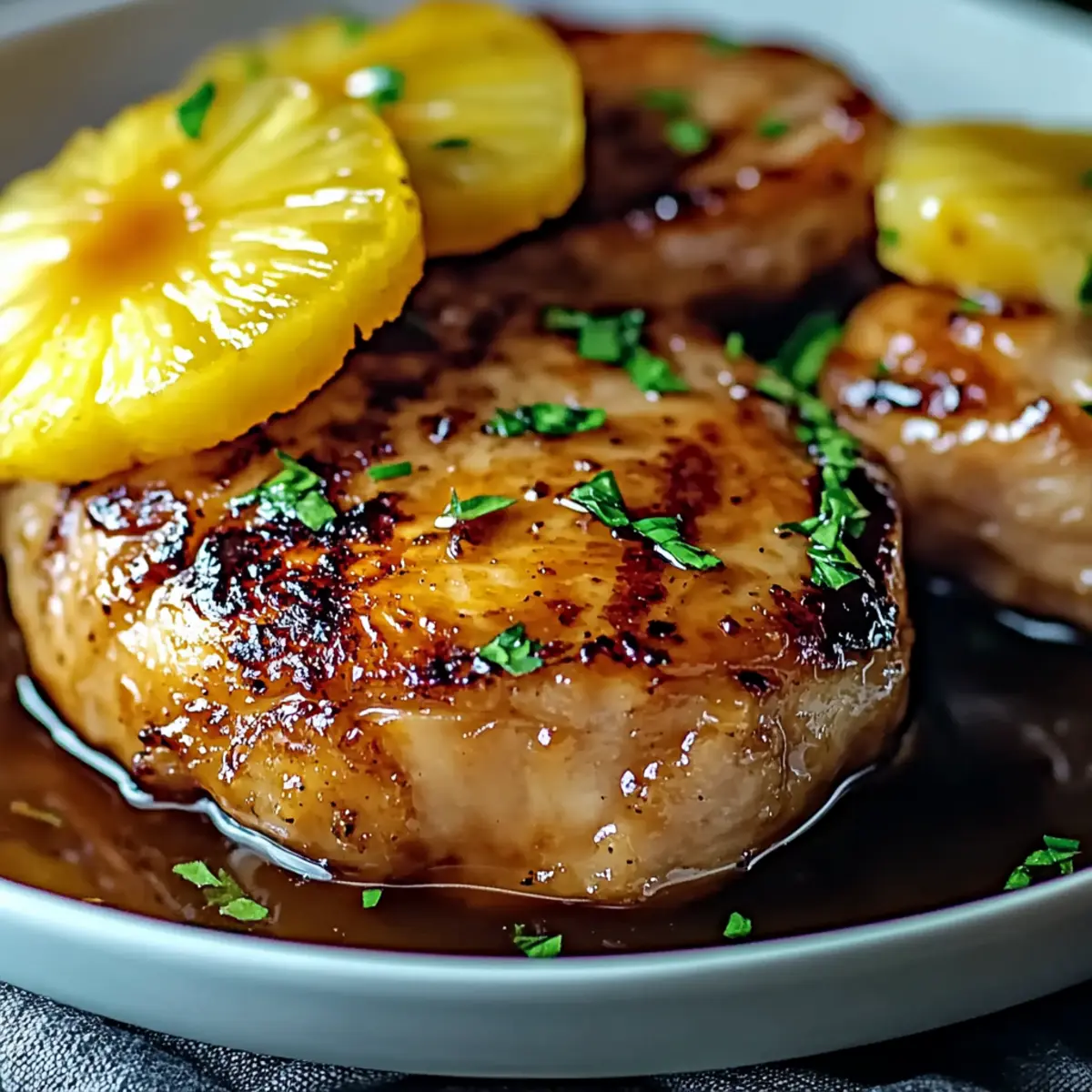Delicious Brown Sugar Pineapple Chicken