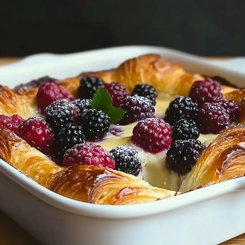 Berry Croissant Bake