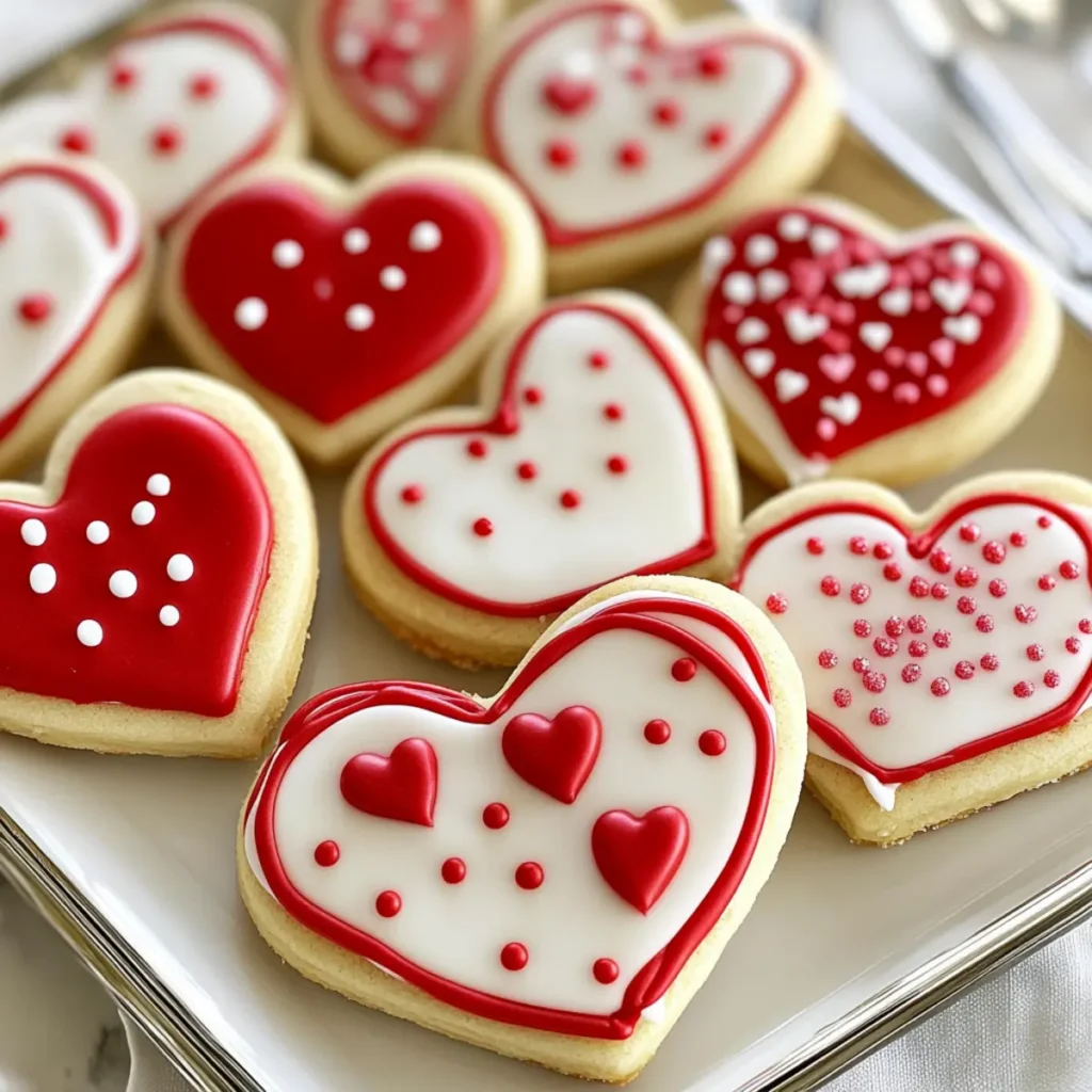 Valentine Sugar Cookies