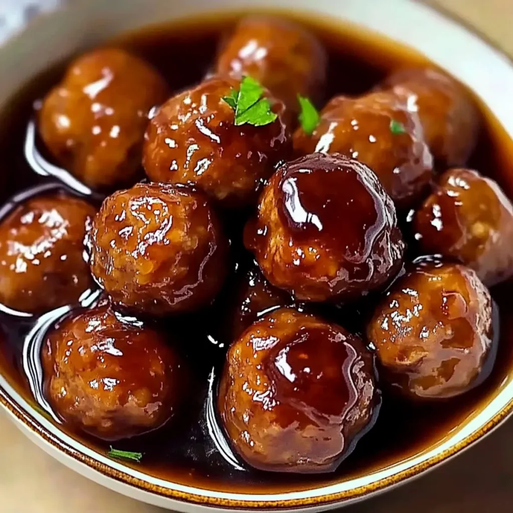 Grape Jelly Meatballs