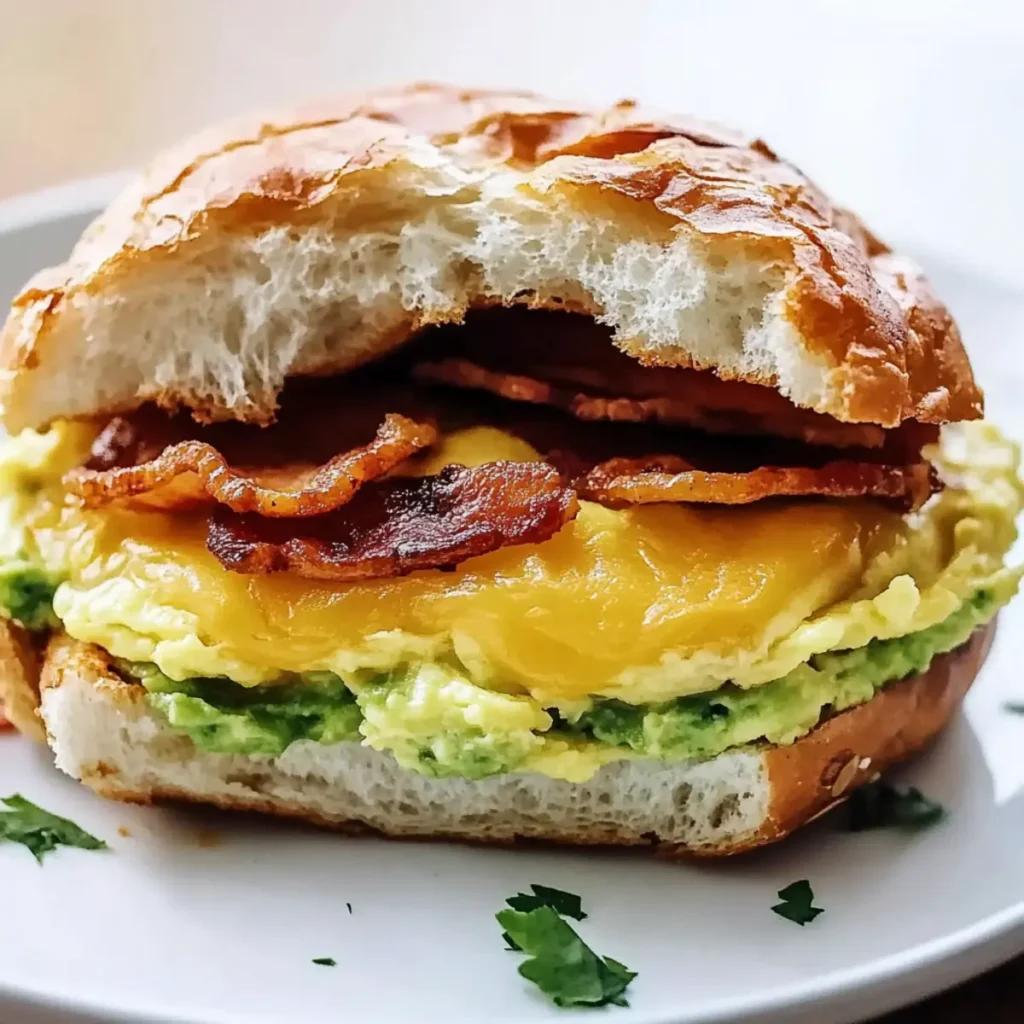 5 Minute Breakfast Sandwich