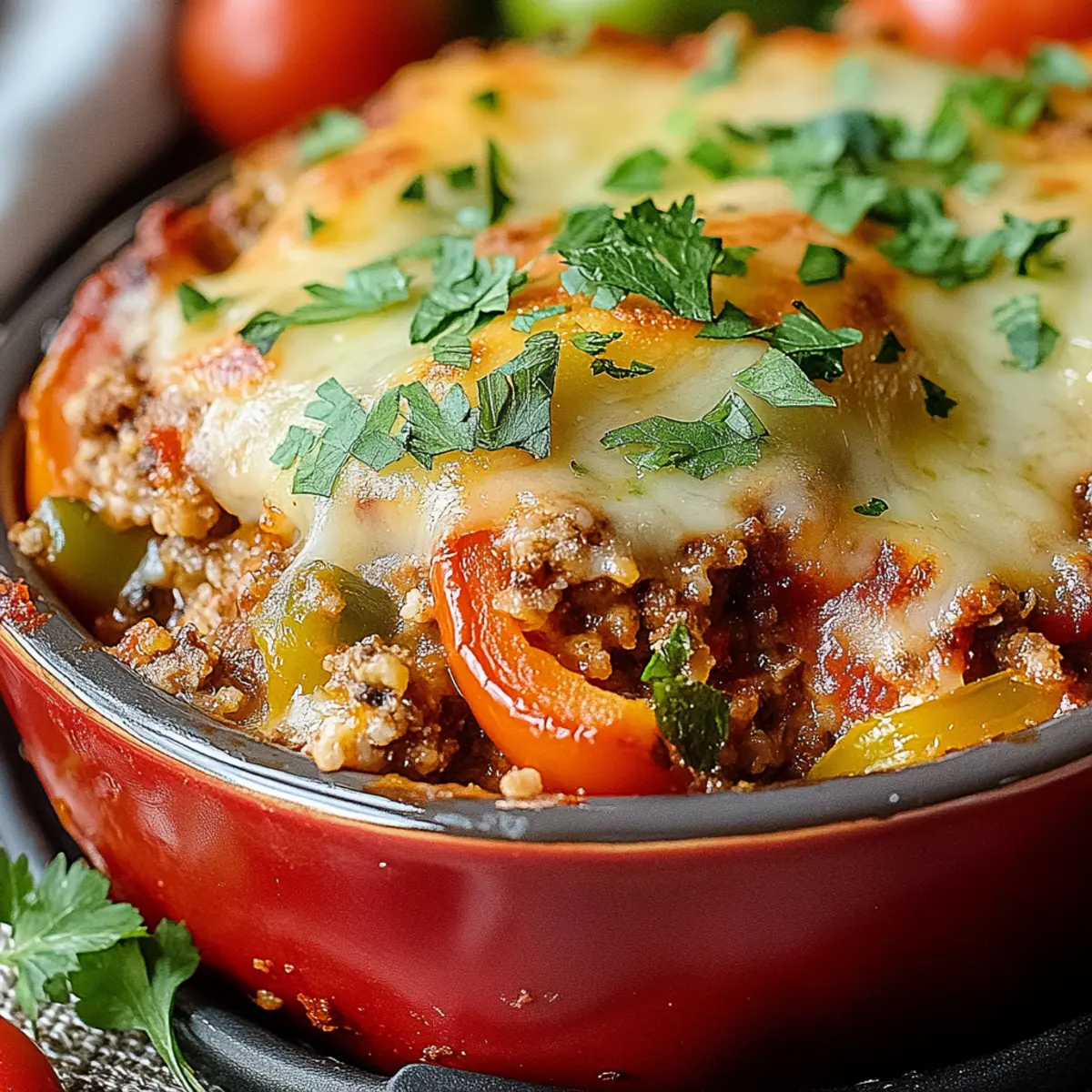 Stuffed Pepper Casserole – Hearty Family Meal