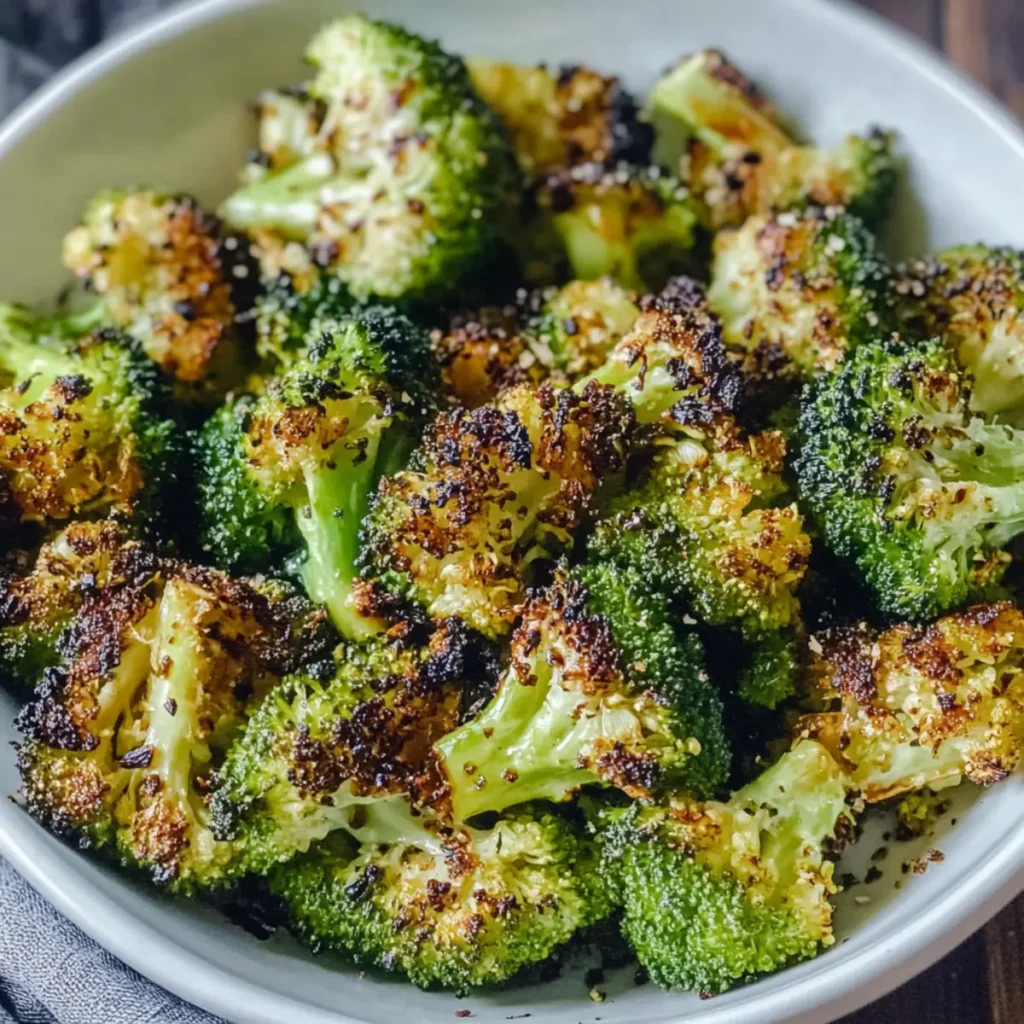 Deliciously Simple Roasted Broccoli Recipe in 20 Minutes
