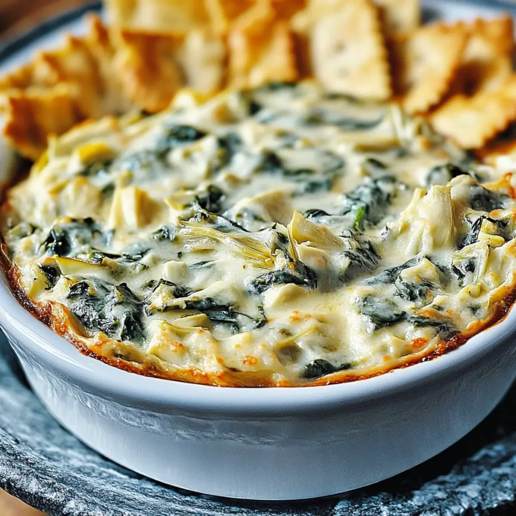 Crockpot Spinach Artichoke Dip