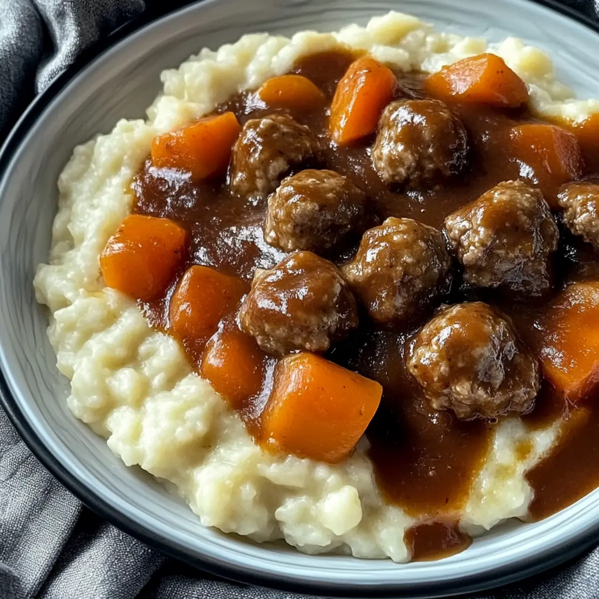 Easy Frozen Meatball Pot Roast