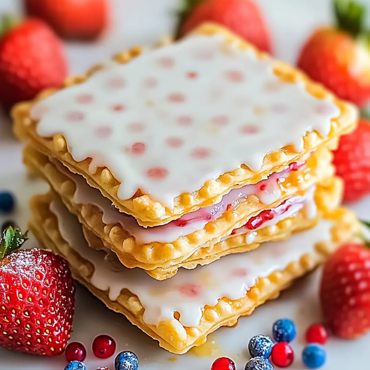 Homemade Strawberry Pop Tarts
