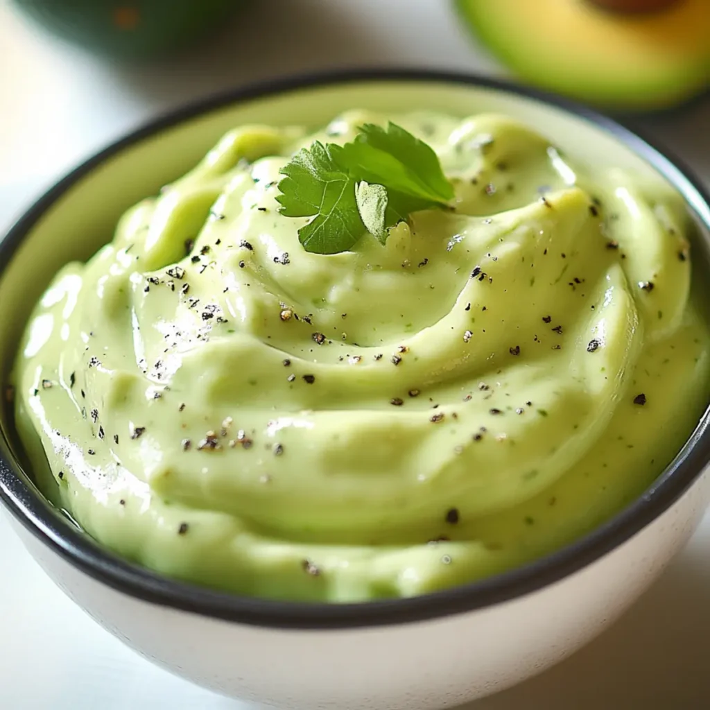 Avocado Crema
