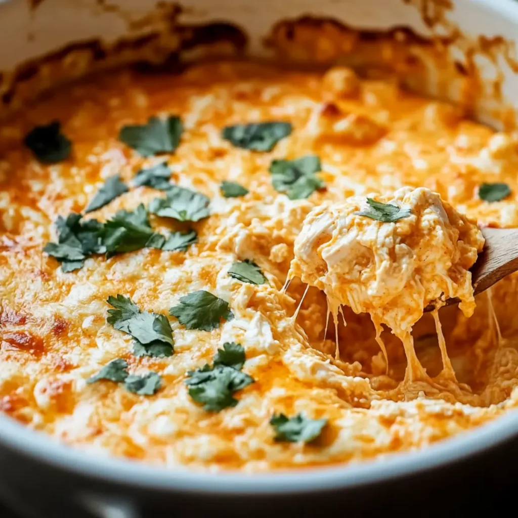 Easy Crockpot Buffalo Chicken Dip Recipe for Game Day Parties