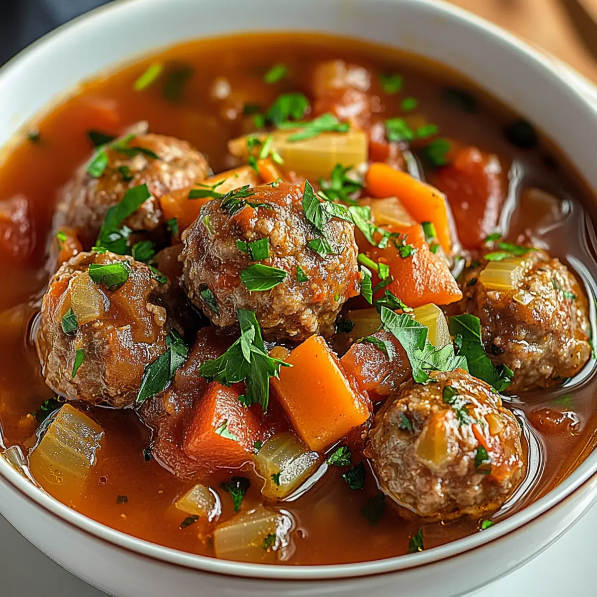 Ultimate Hearty Meatball Stew