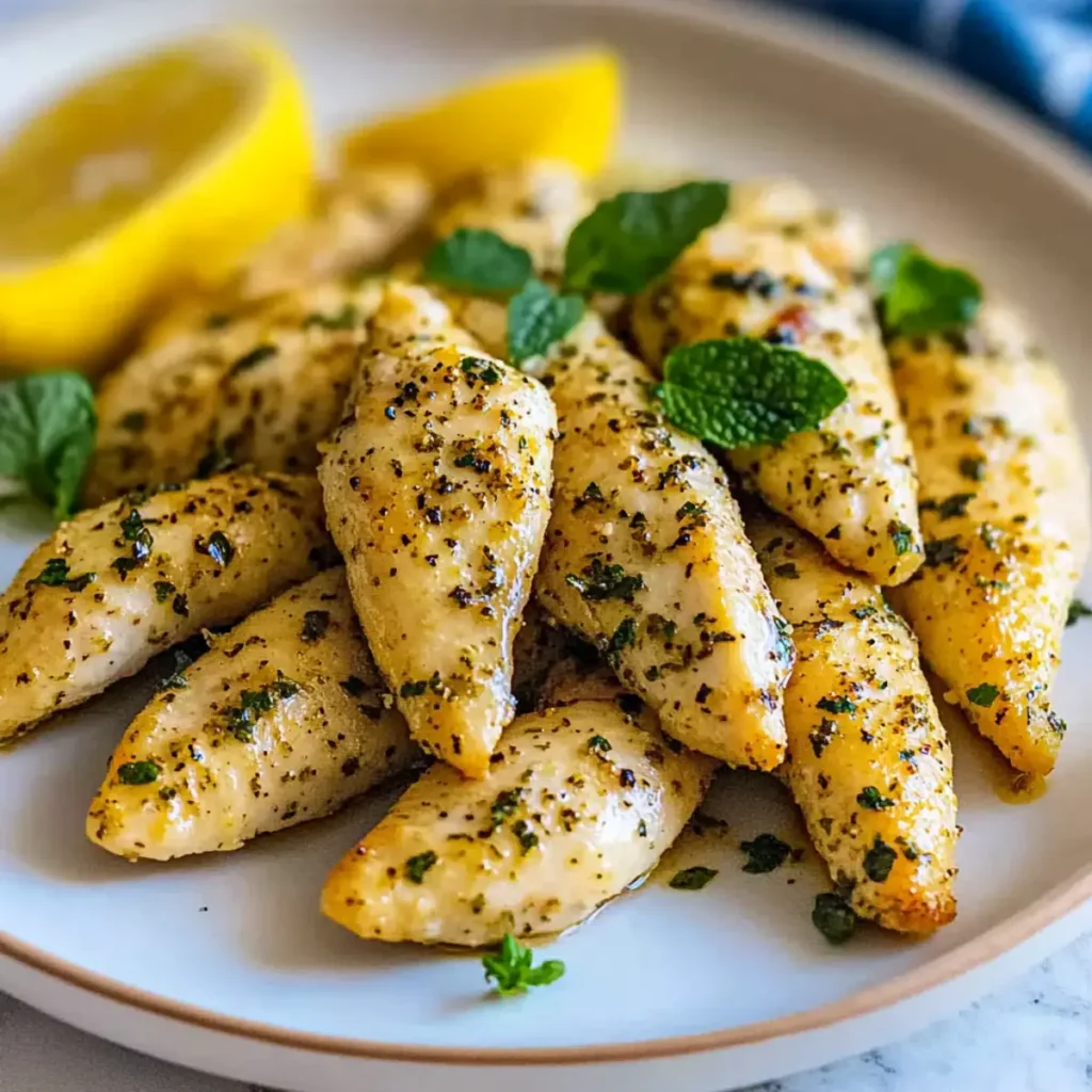 Quick Mediterranean Chicken Tenders