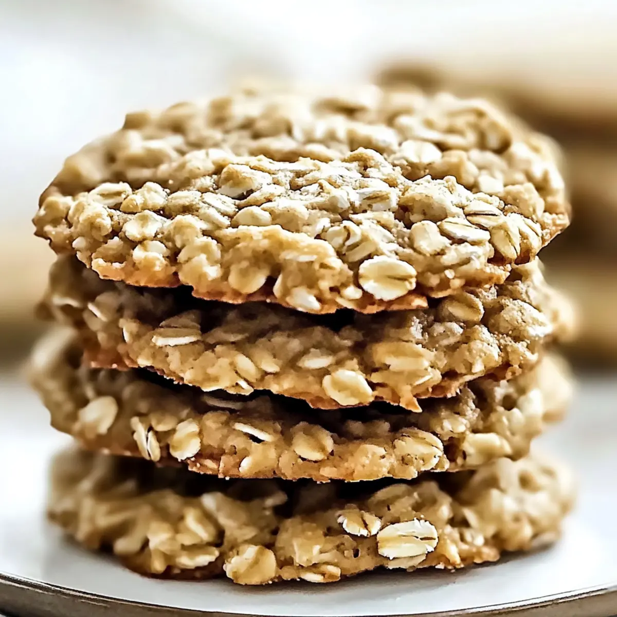 Applesauce Oatmeal Cookies