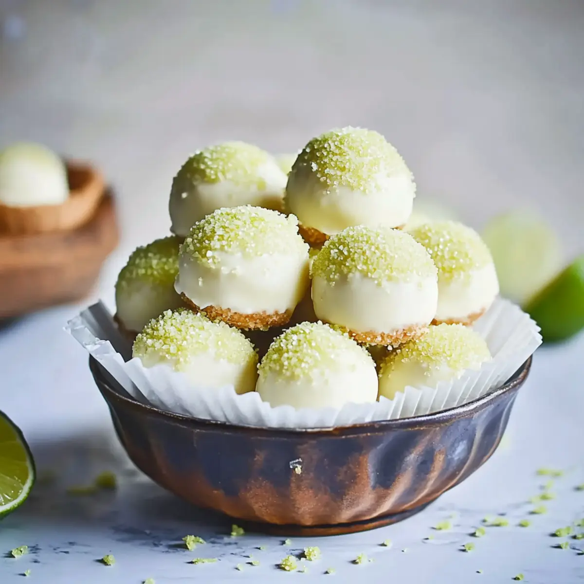 Key Lime Pie Truffles