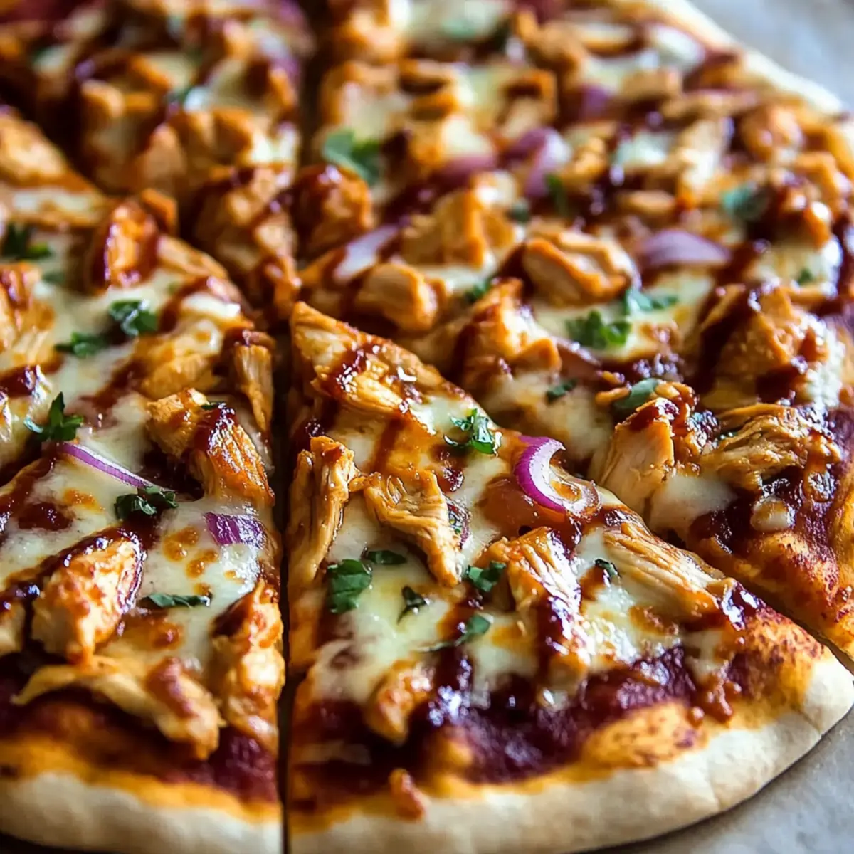 Barbeque Chicken Pizza