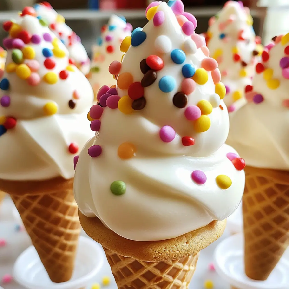 Ice Cream Cone Cake Pops