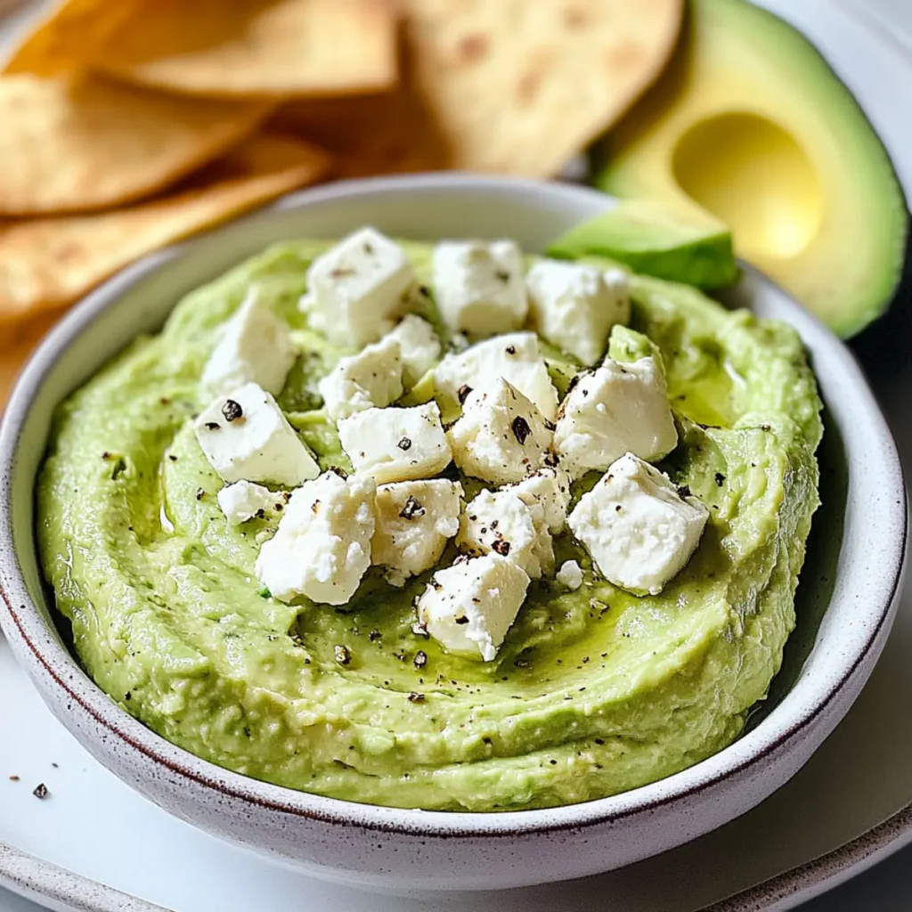 Avocado Feta Dip