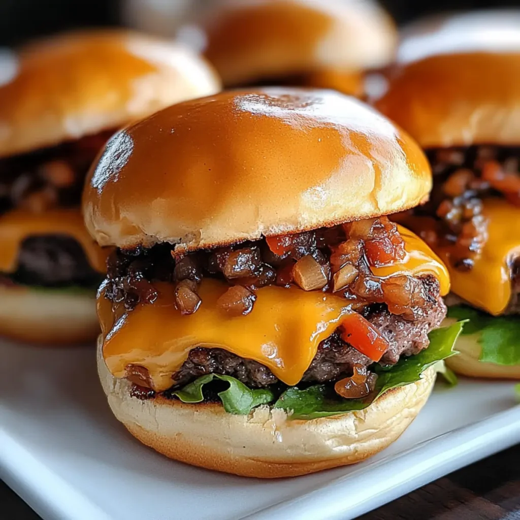 Cheeseburger Sliders