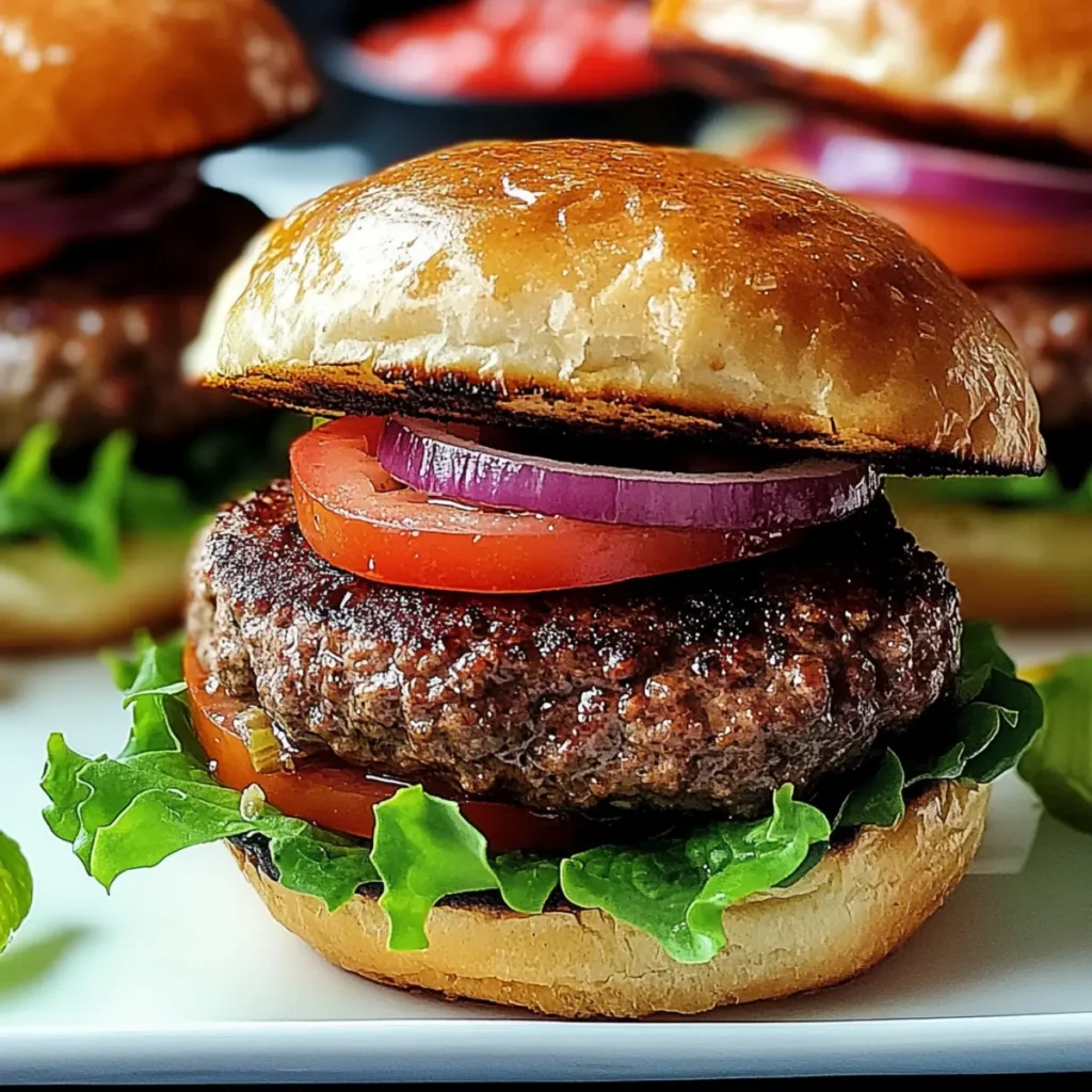 Ground Beef Burgers