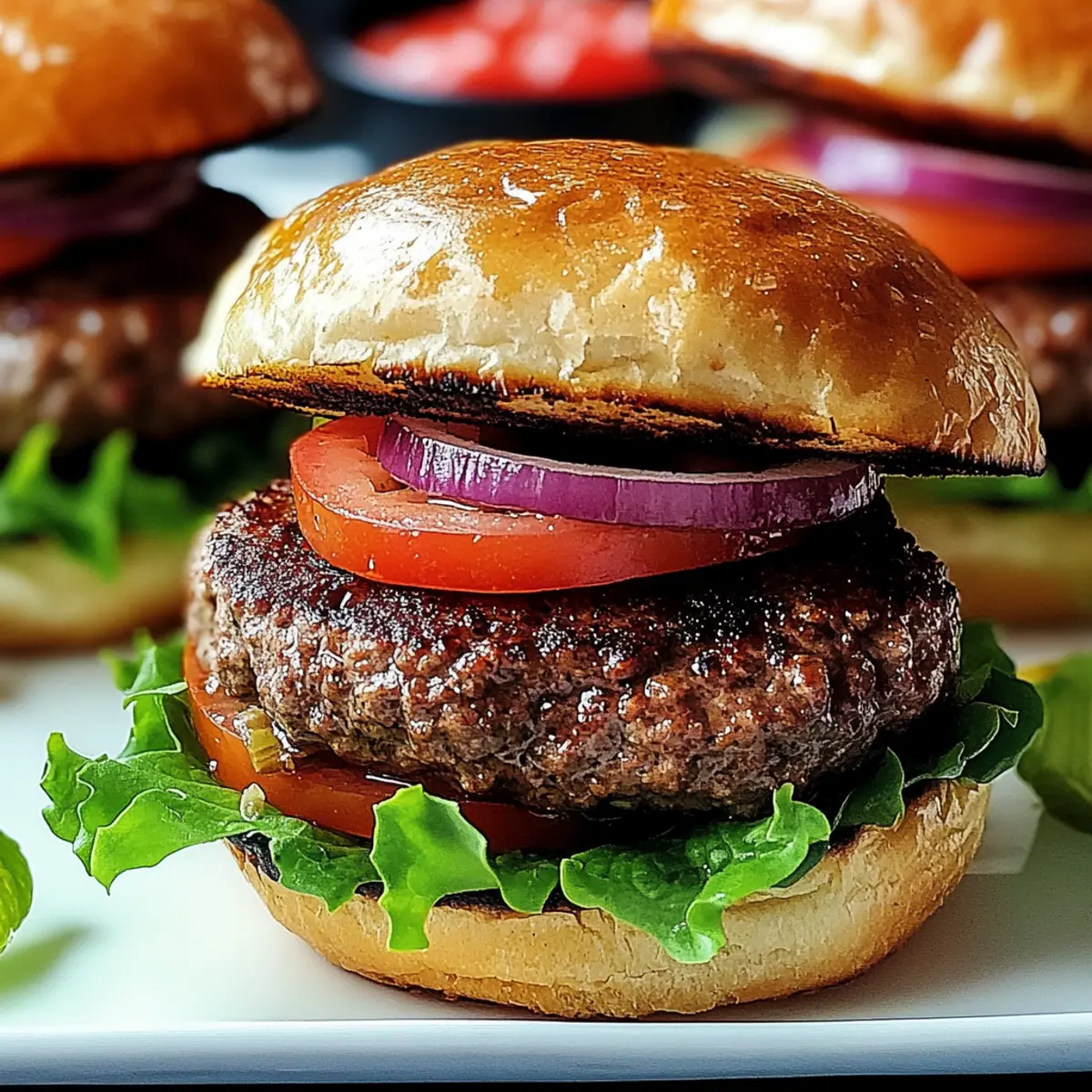 Ground Beef Burgers