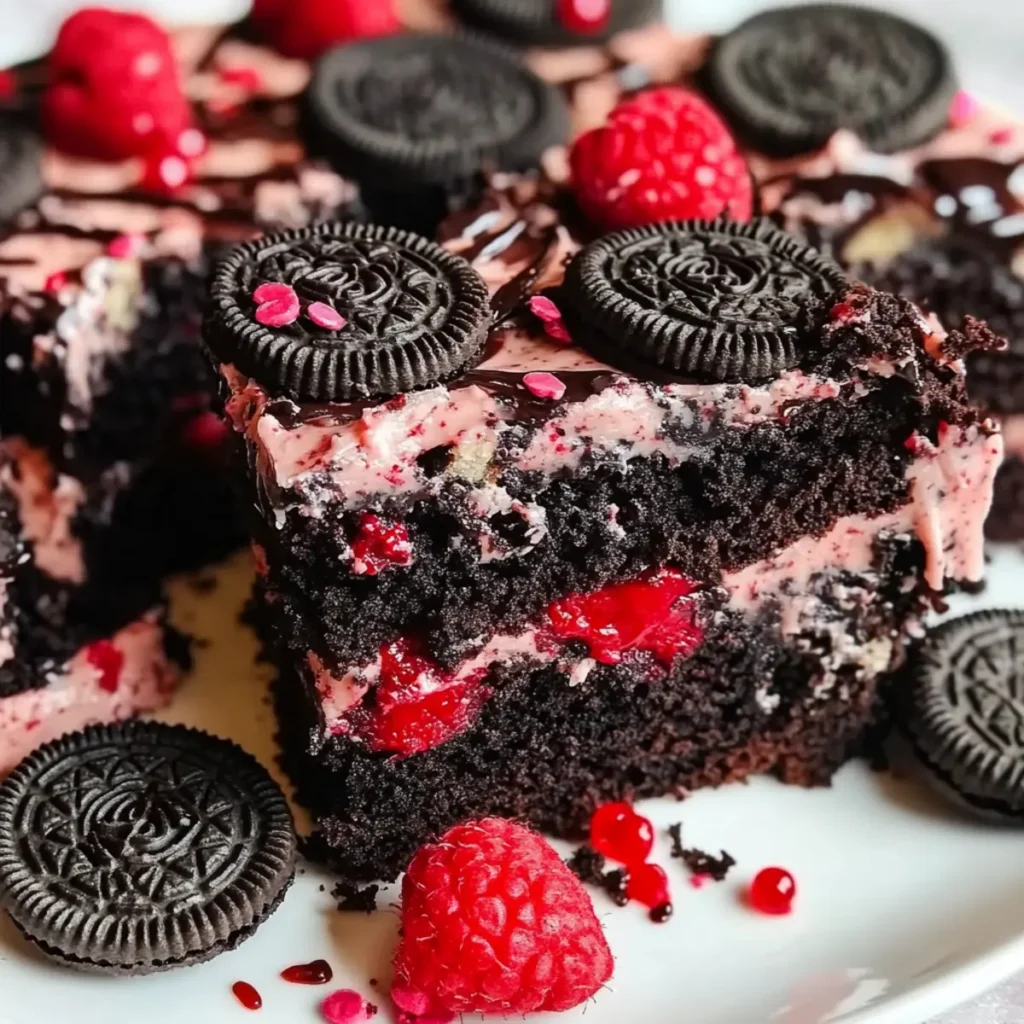 Oreo Valentine’s Cake