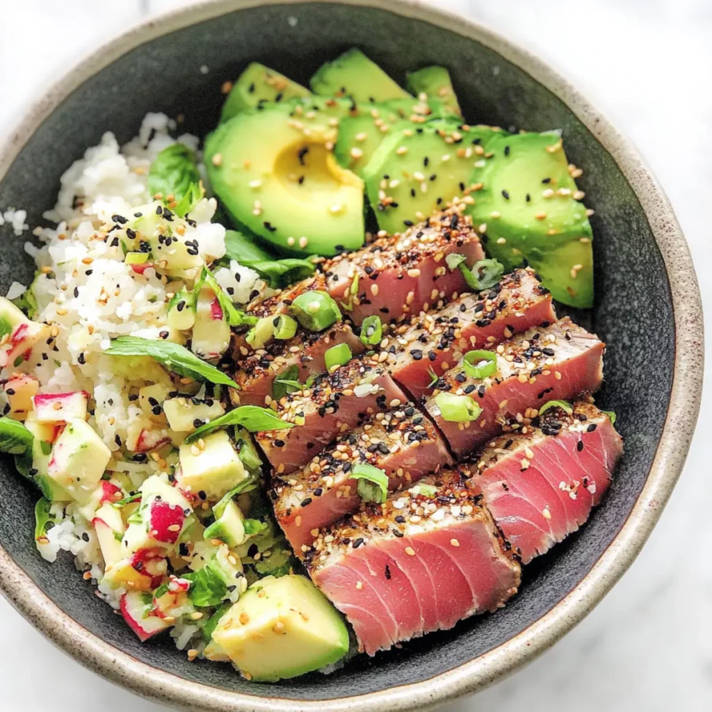 Tuna Tataki Bowls