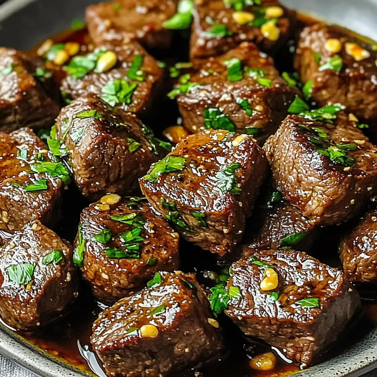 Garlic Butter Steak Bites