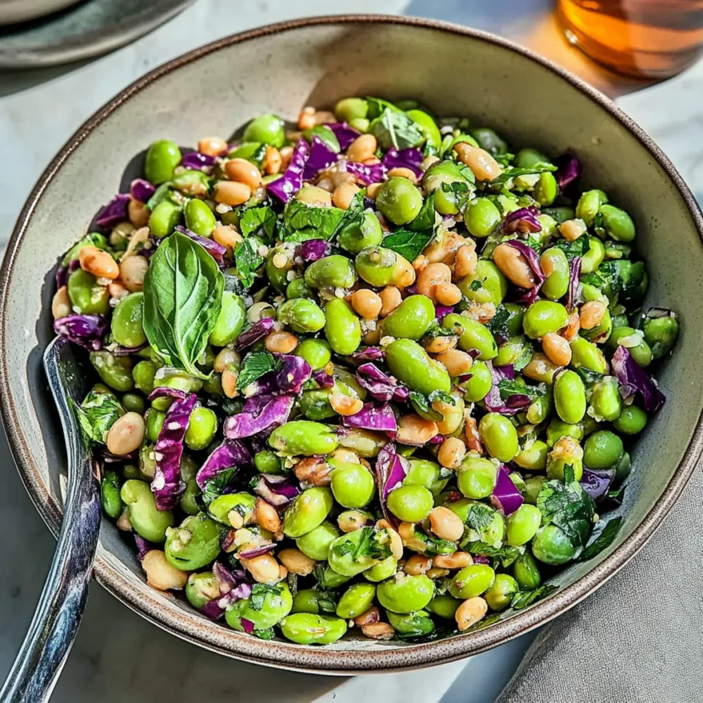 Protein Packed Edamame Salad