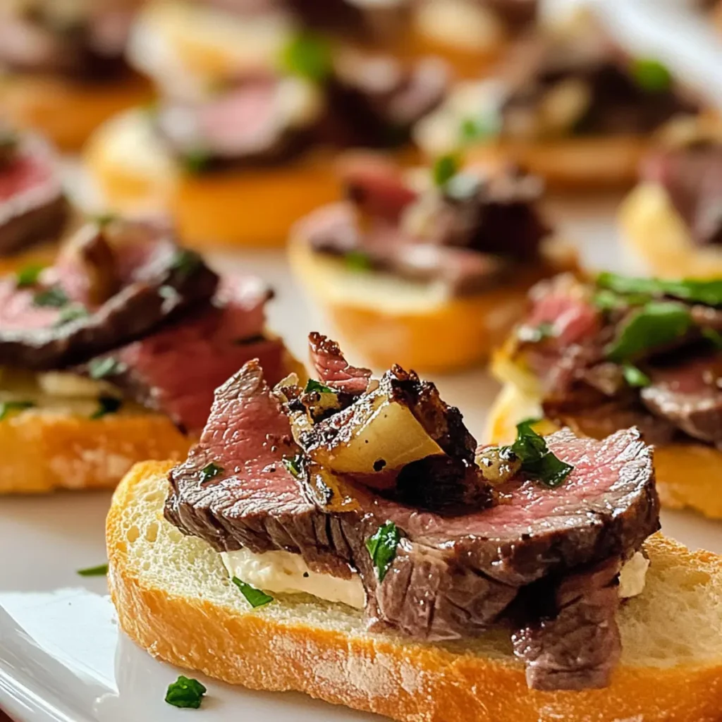 Steak Crostini