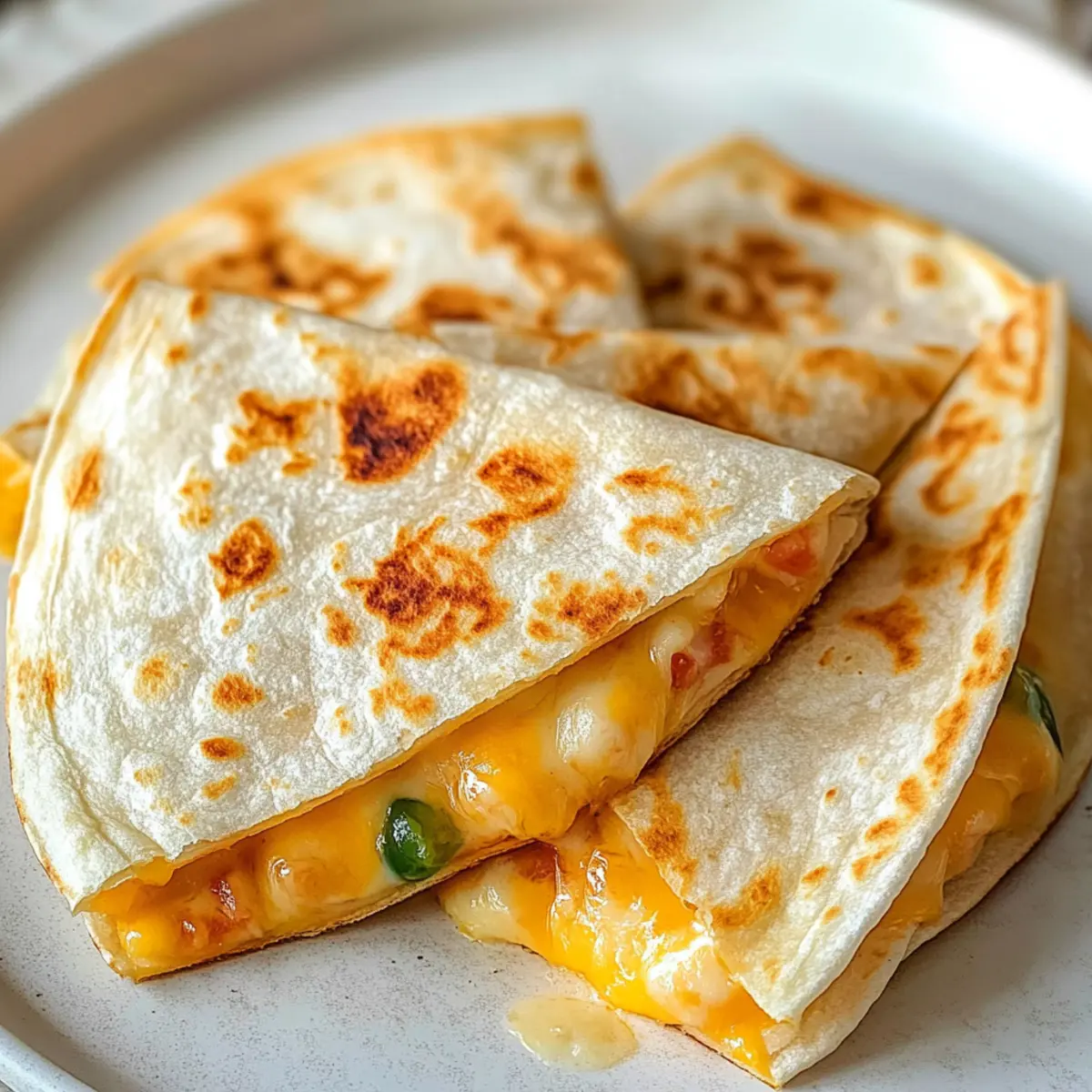 Mini Cheese Quesadillas
