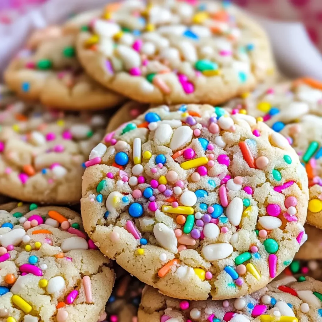 Confetti Cookies