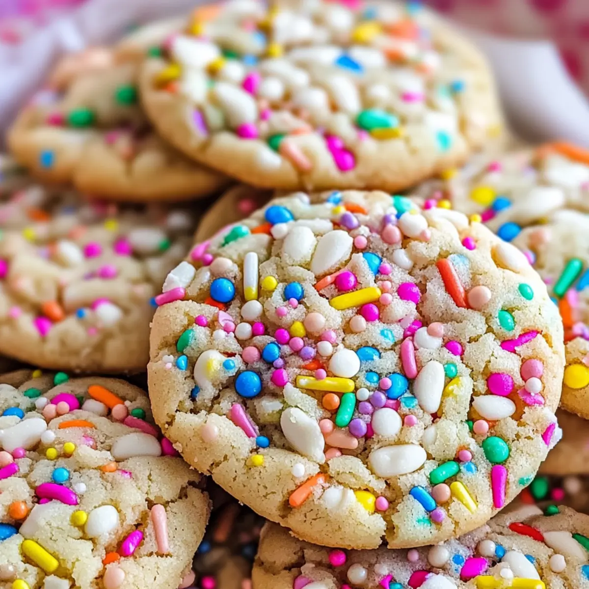 Confetti Cookies