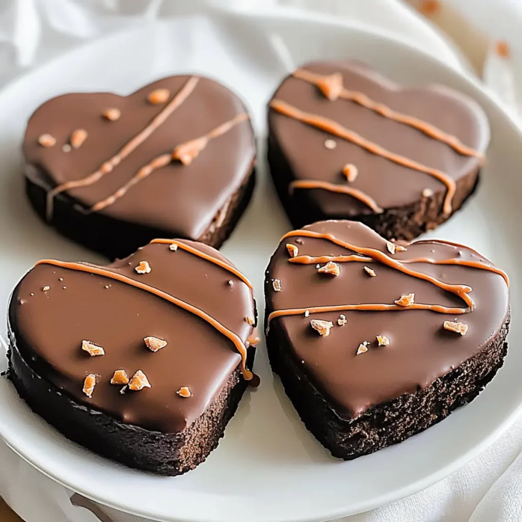 Chocolate Peanut Butter Hearts
