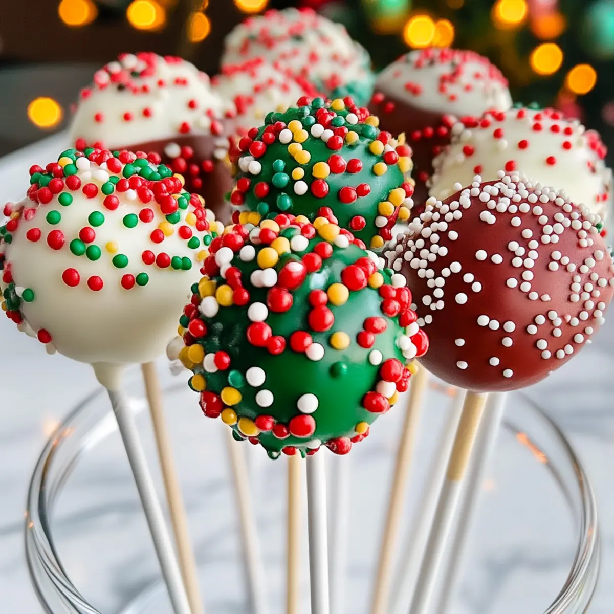 Holiday Cake Pops