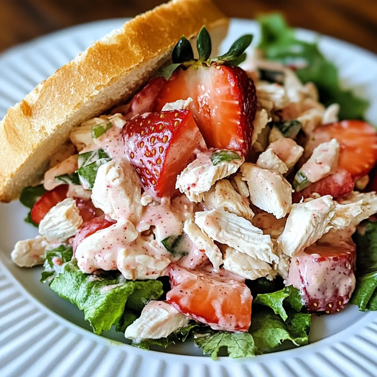Strawberry Chicken Salad (Picnic Sandwich Filling)