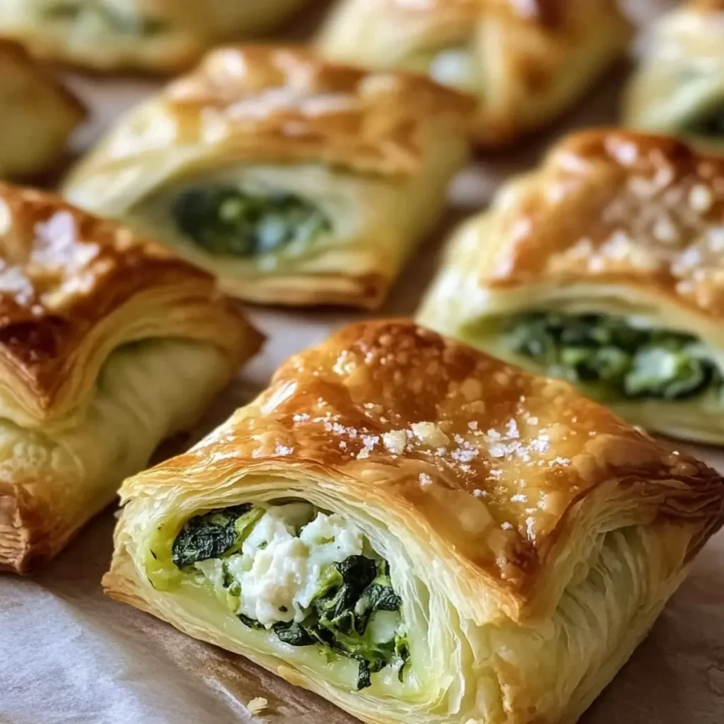 Spinach Puff Pastries