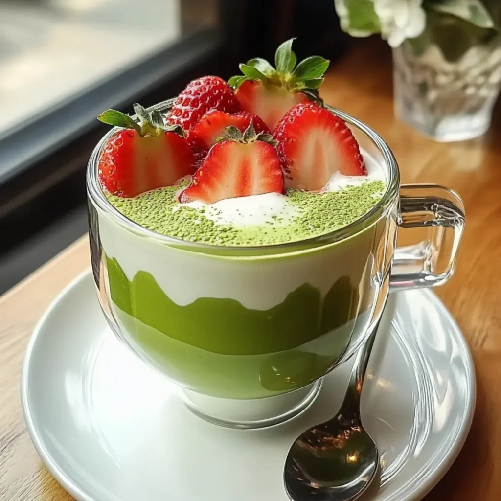 Strawberry Matcha Latte (Café-Style, 5 Minutes)