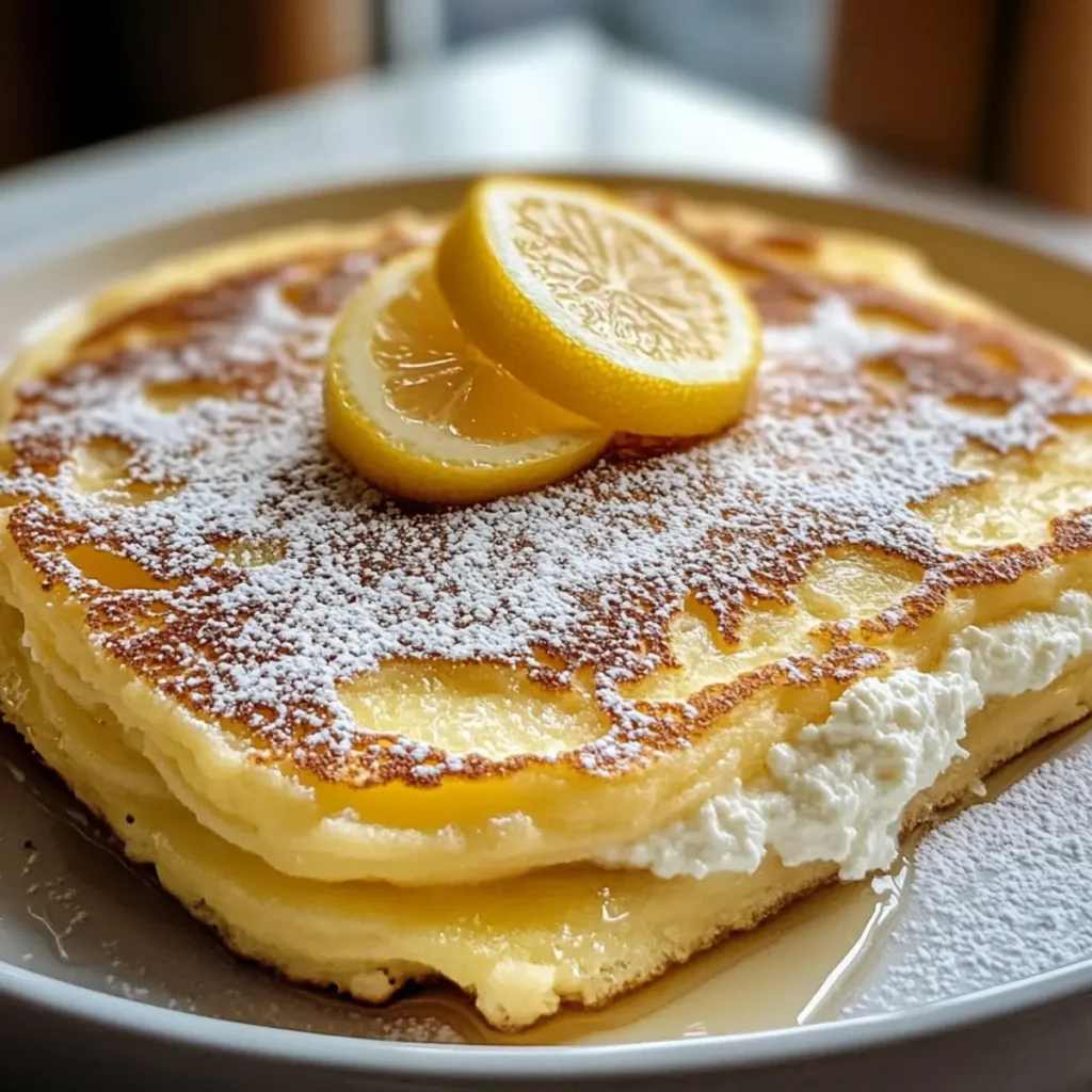 Lemon Ricotta Pancake Bake (Oven Method)