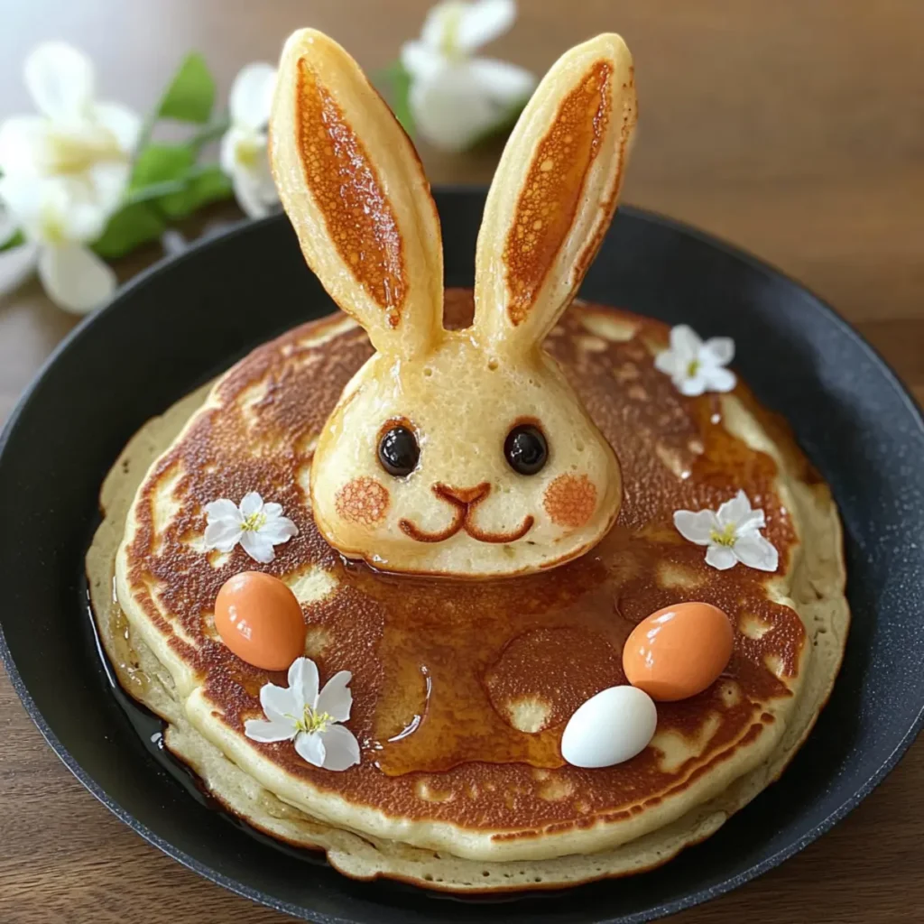 Easter Bunny Pancake Skillet (One Pan)