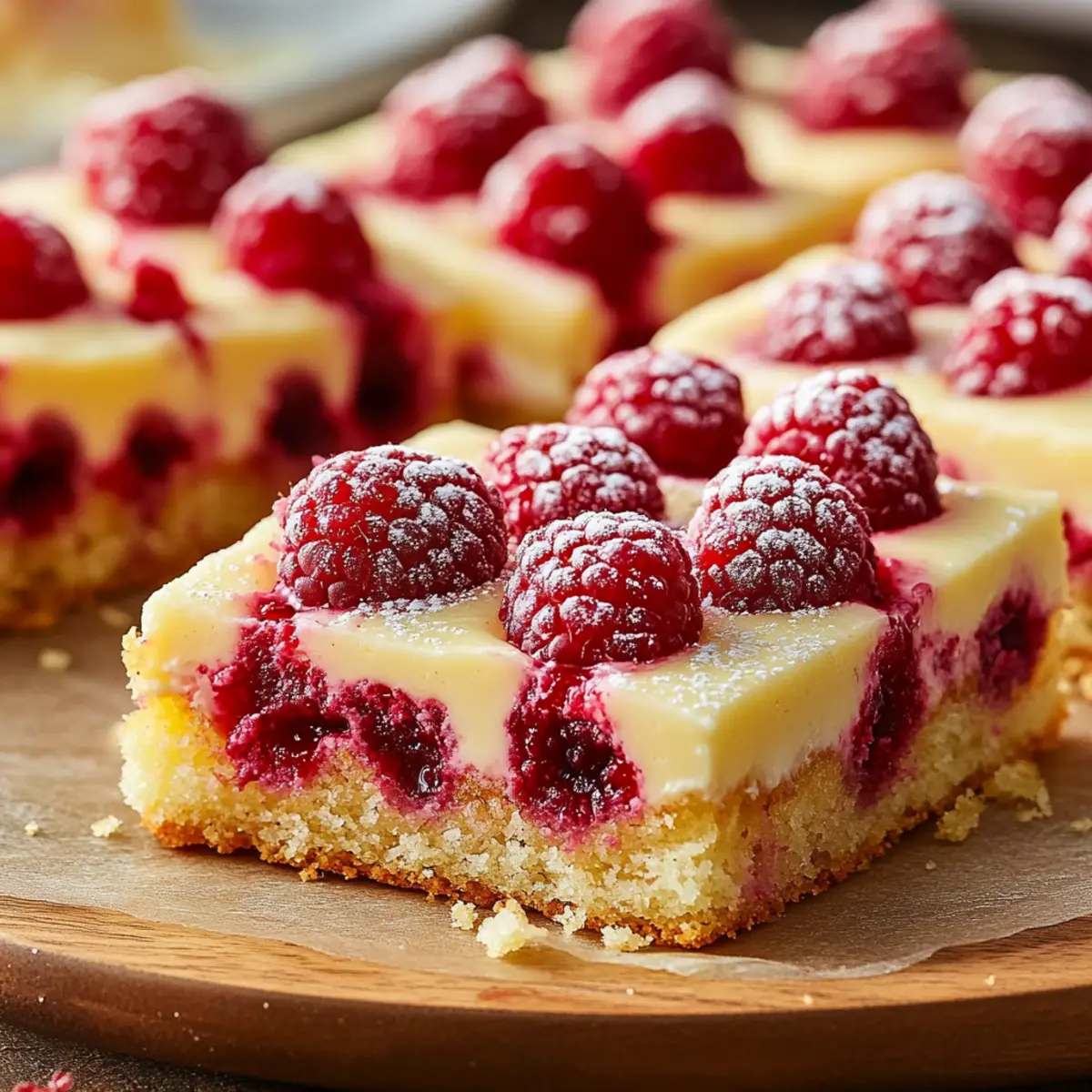 Lemon Raspberry Cream Cheese Snack Cake